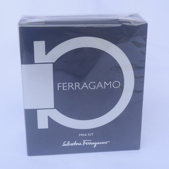Salvatore Ferragamo Mini Kit - 2pc, Shower Gel, EDT Mini Spray , Boxed, NEW - Picture 2 of 9